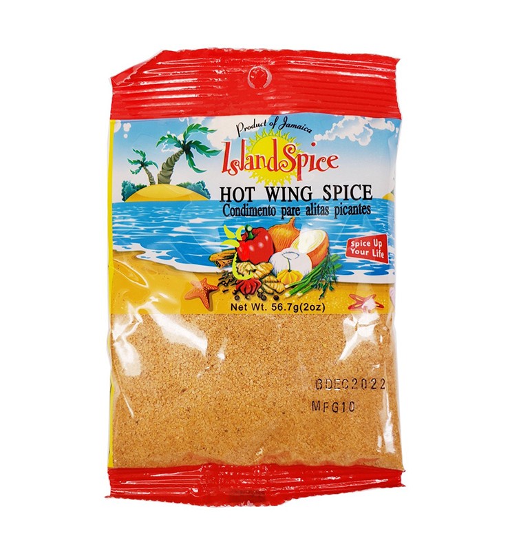 ISLAND SPICE HOT WING SPICE 56.7G