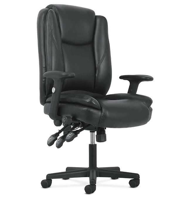 Hon Highback Leather Chair with Lumbar Support