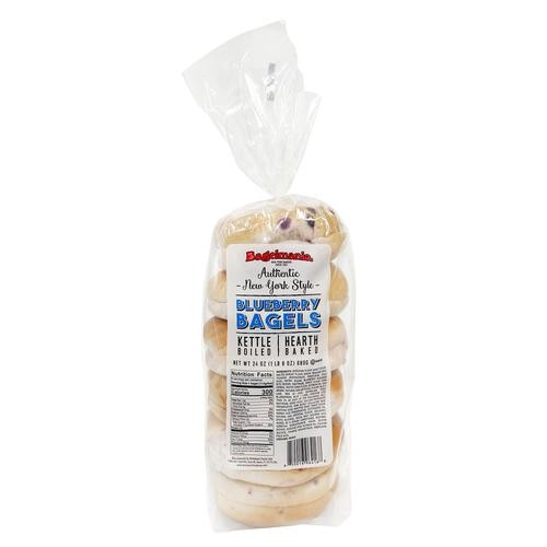 Bagelmania Blueberry Sliced Bagels 6 Units