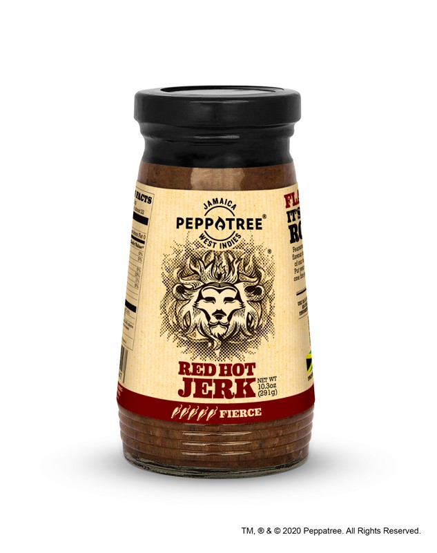 PEPPATREE RED HOT JERK SSN 10.3oz