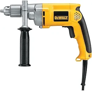 DEWALT Corded Drill, 7.8-Amp, 1/2-Inch, Variable Speed Reversible (DW235G), Yellow