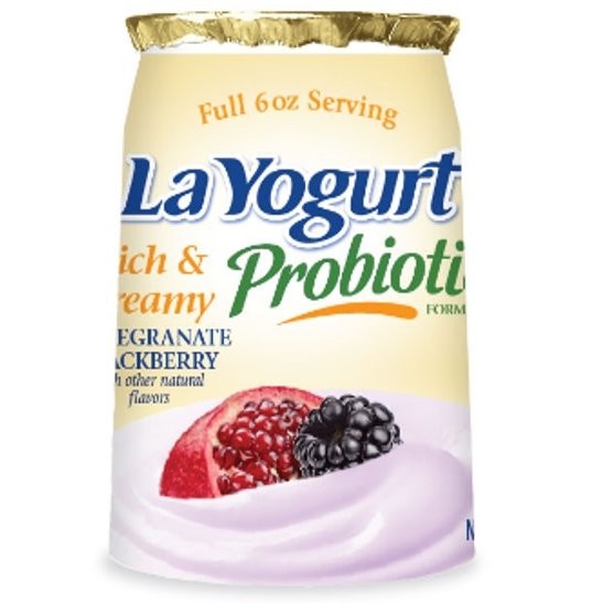 LA YOGURT RICH CREAMY POMEGRANATE 6oz