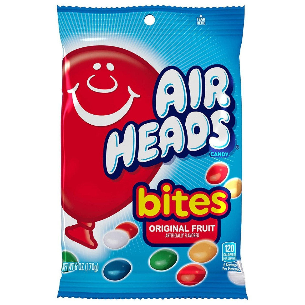 AIRHEADS FRUIT BITES 6oz