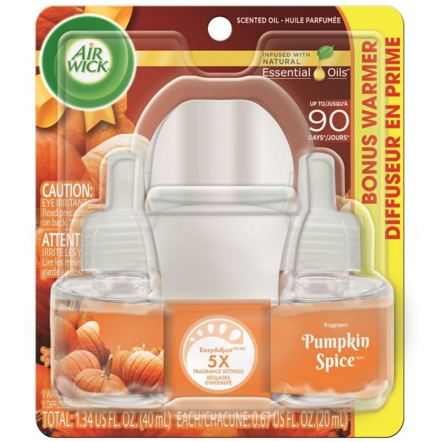 AIR WICK OIL PUMPKIN SPICE KIT 2x20ml