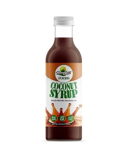 GREEN HILLS SYRUP COCONUT 12oz