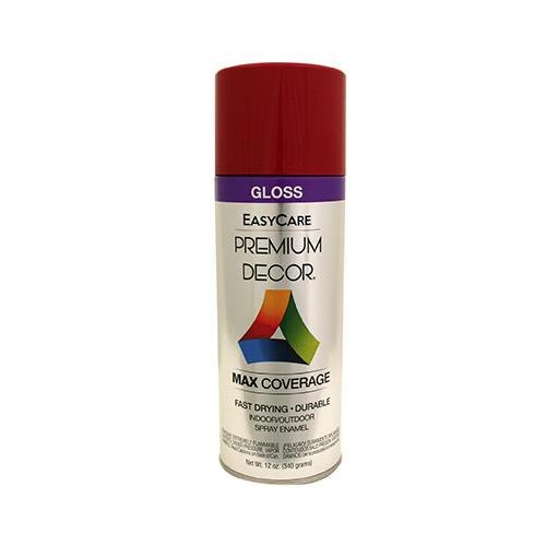 12oz. Gloss Fiesta Red Premium Decor Spray Paint