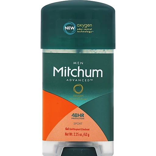 Mitchum Men Clear Gel Sport Anti-Perspirant & Deodorant 2.25oz