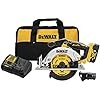 DEWALT 20V MAX* Circular Saw, 6-1/2-Inch, Cordless Kit (DCS565P1)