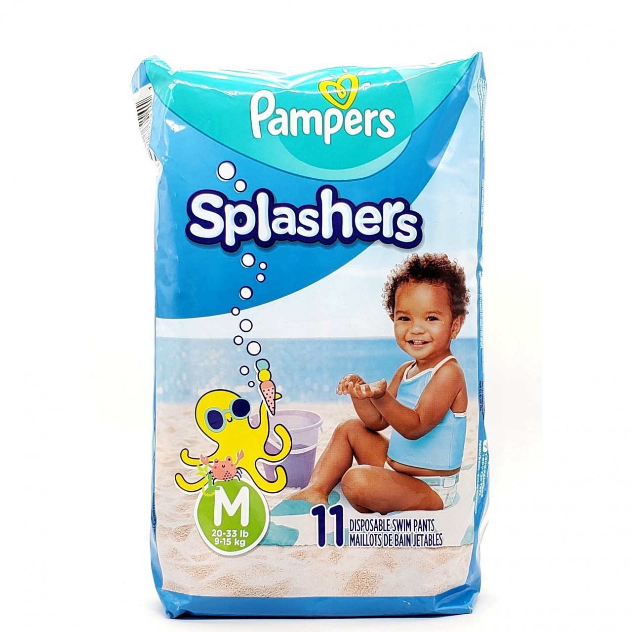 PAMPERS SPLASHERS M 11s