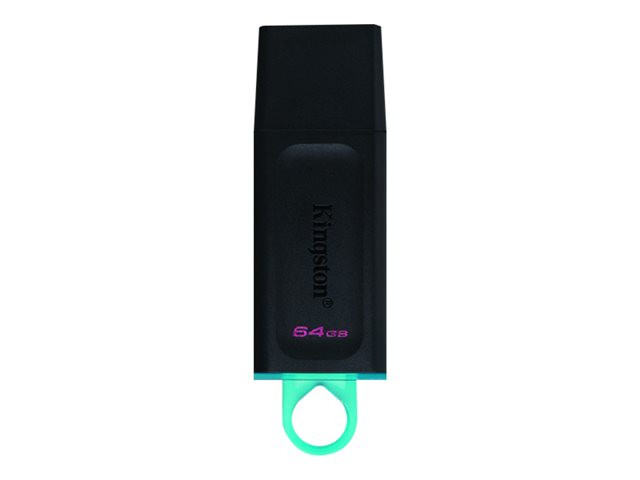 Kingston DataTraveler Exodia - USB flash drive - 64 GB/ black with teal