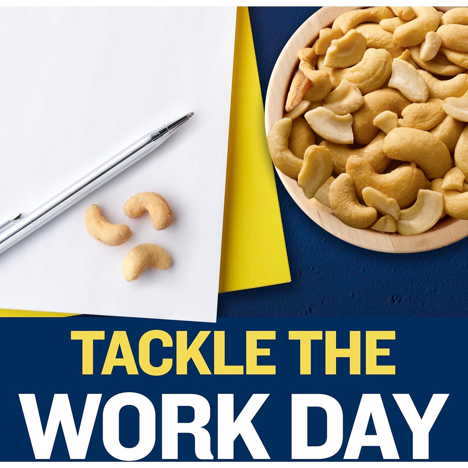 PLANTERS SALTED CASHEWS HALVES 226G