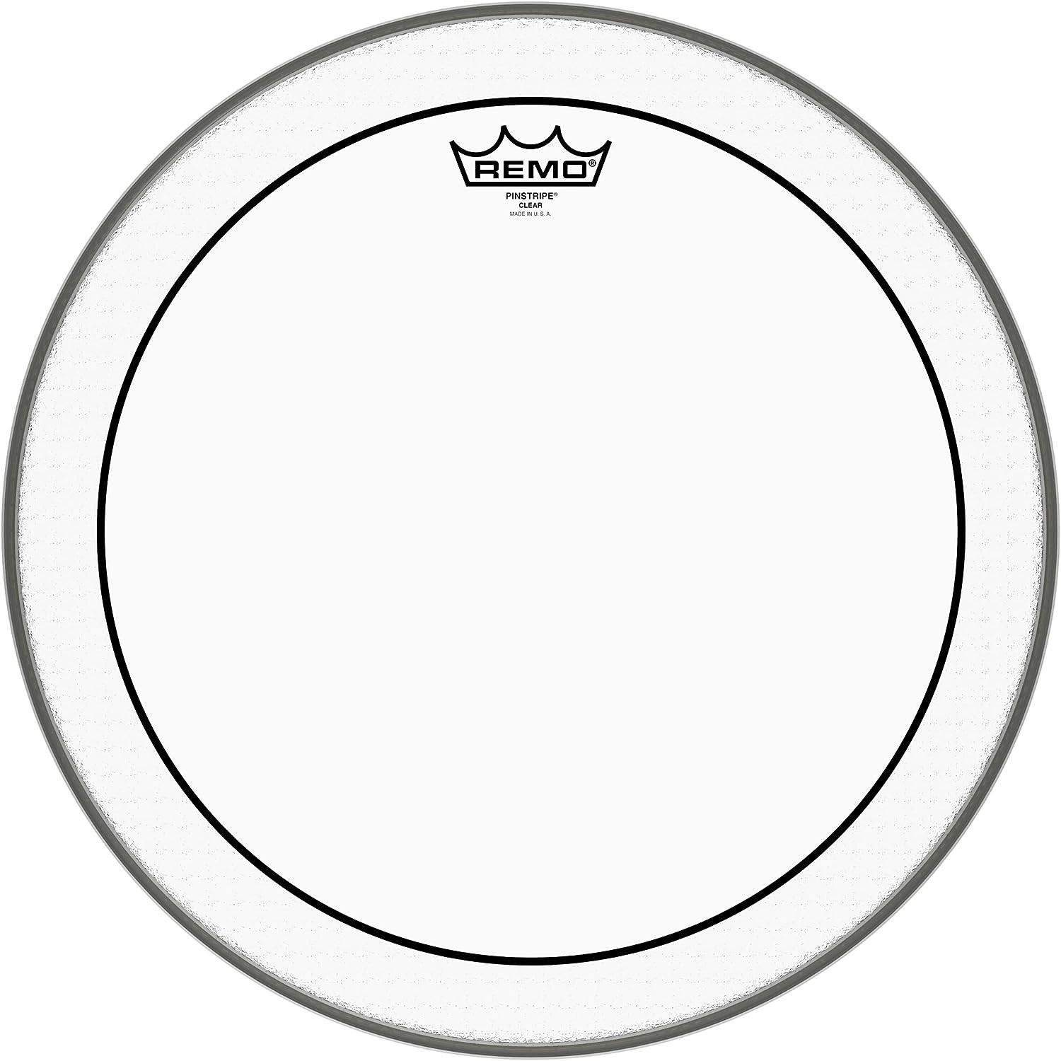 REMO PINSTRIPE CLEAR DRUMHEAD - 12"