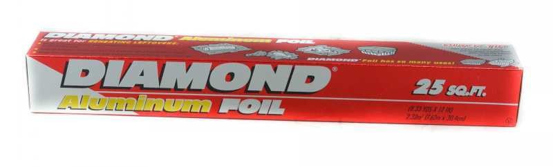 DIAMOND ALUMINUM FOIL 25 SQ.FT