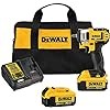 DEWALT 20V MAX* Cordless Impact Wrench Kit with Hog Ring, 3/8-Inch (DCF883M2)