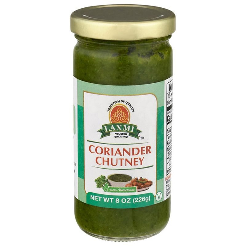 LAXMI CHUTNEY CORIANDER 8oz