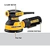 DEWALT Orbital Sander Kit, 5 inch, 3 amp, Corded, 12,000 OPM (DWE6421K)