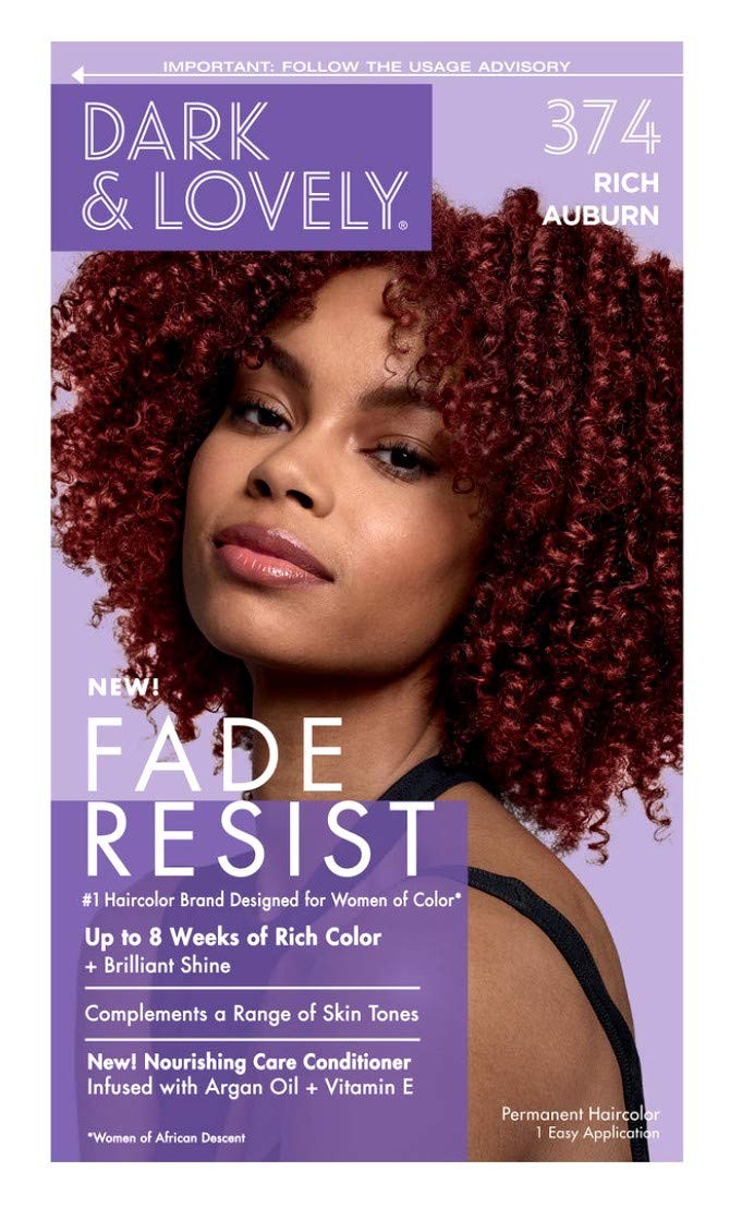 Dark and Lovely Fade Resistant Rich Conditioning Color, No. 374 Rich Auburn