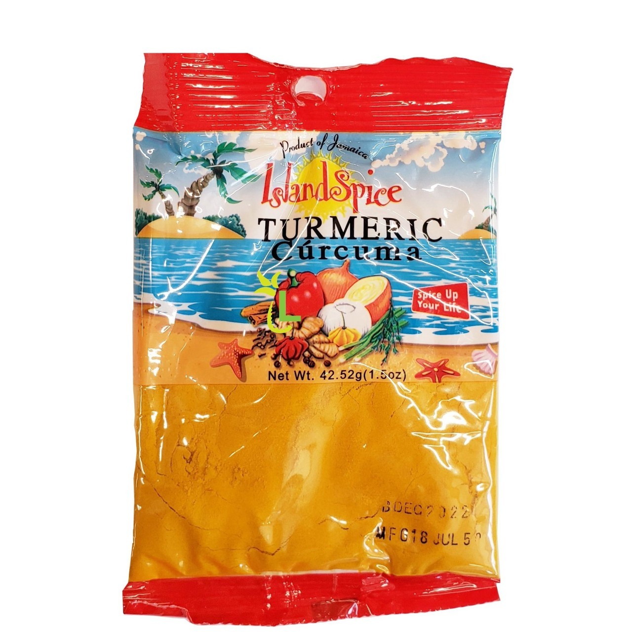 ISLAND SPICE TURMERIC POWDER 1.5oz