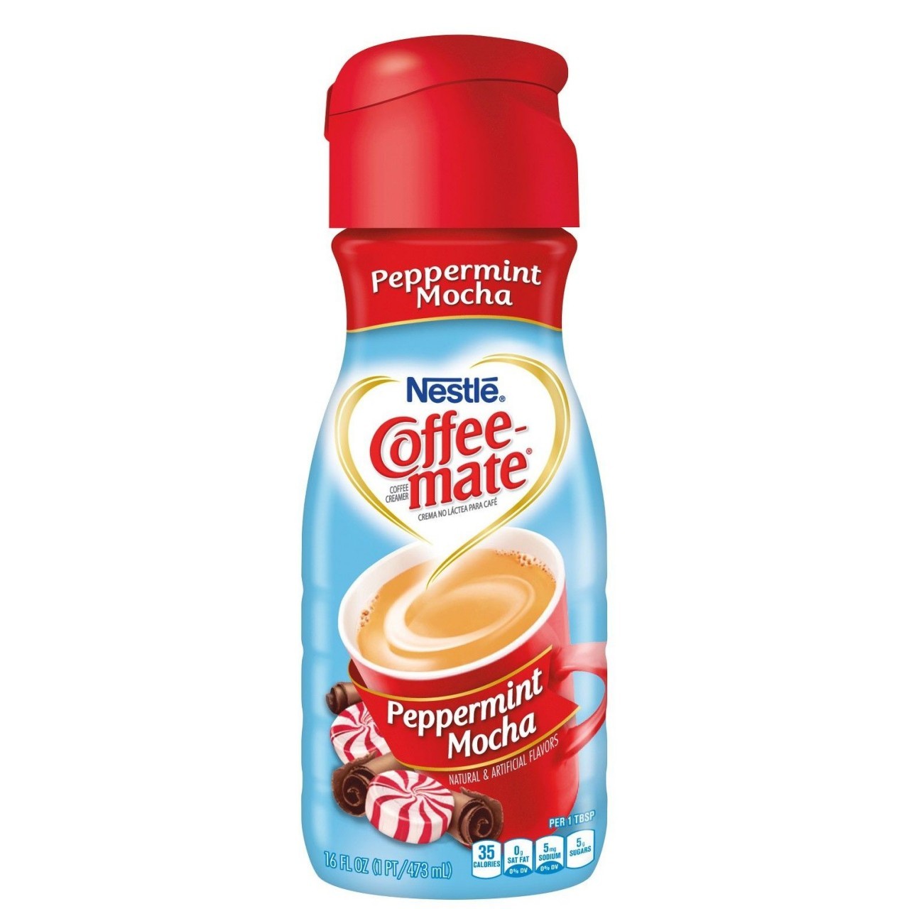 NESTLE COFFEE MATE PEPPERMINT MOCHA 16oz