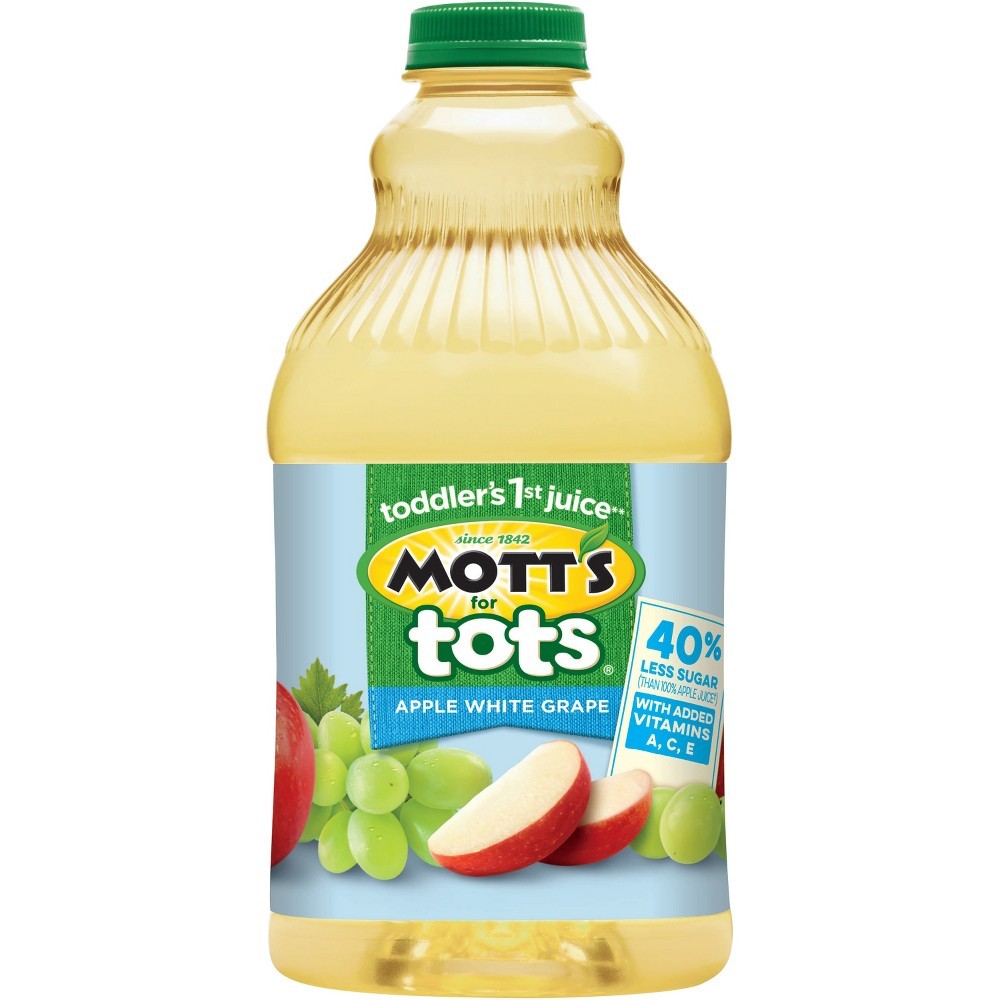 MOTTS 4 TOTS APPLE WHITE GRAPE 64oz