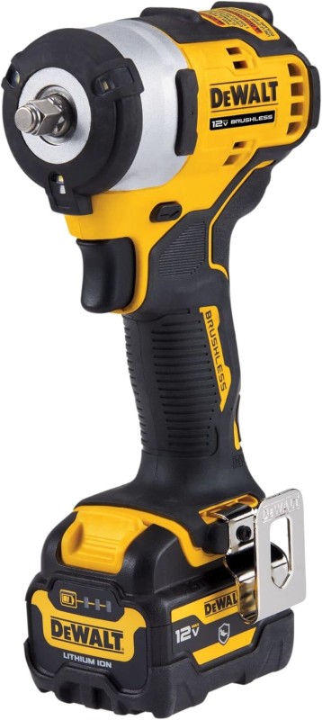 DEWALT DCF901GJ1G1 XTREME 12V MAX* Brushless 1/2 in. Cordless Impact Wrench Kit