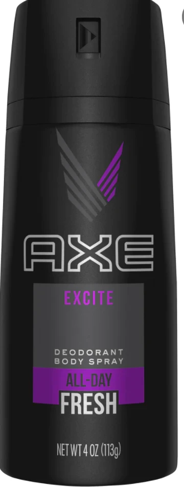 Axe Body Spray Deodrant Anti-Perspirant Excite 150ml