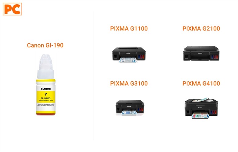 Canon GI 190 Y - 70 ml - yellow