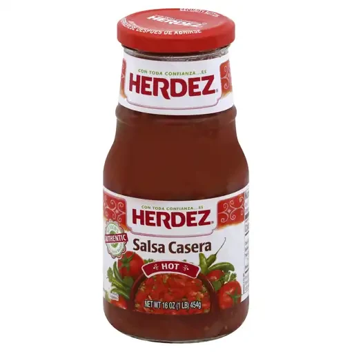 HERDEZ SALSA CASERA HOT 16oz