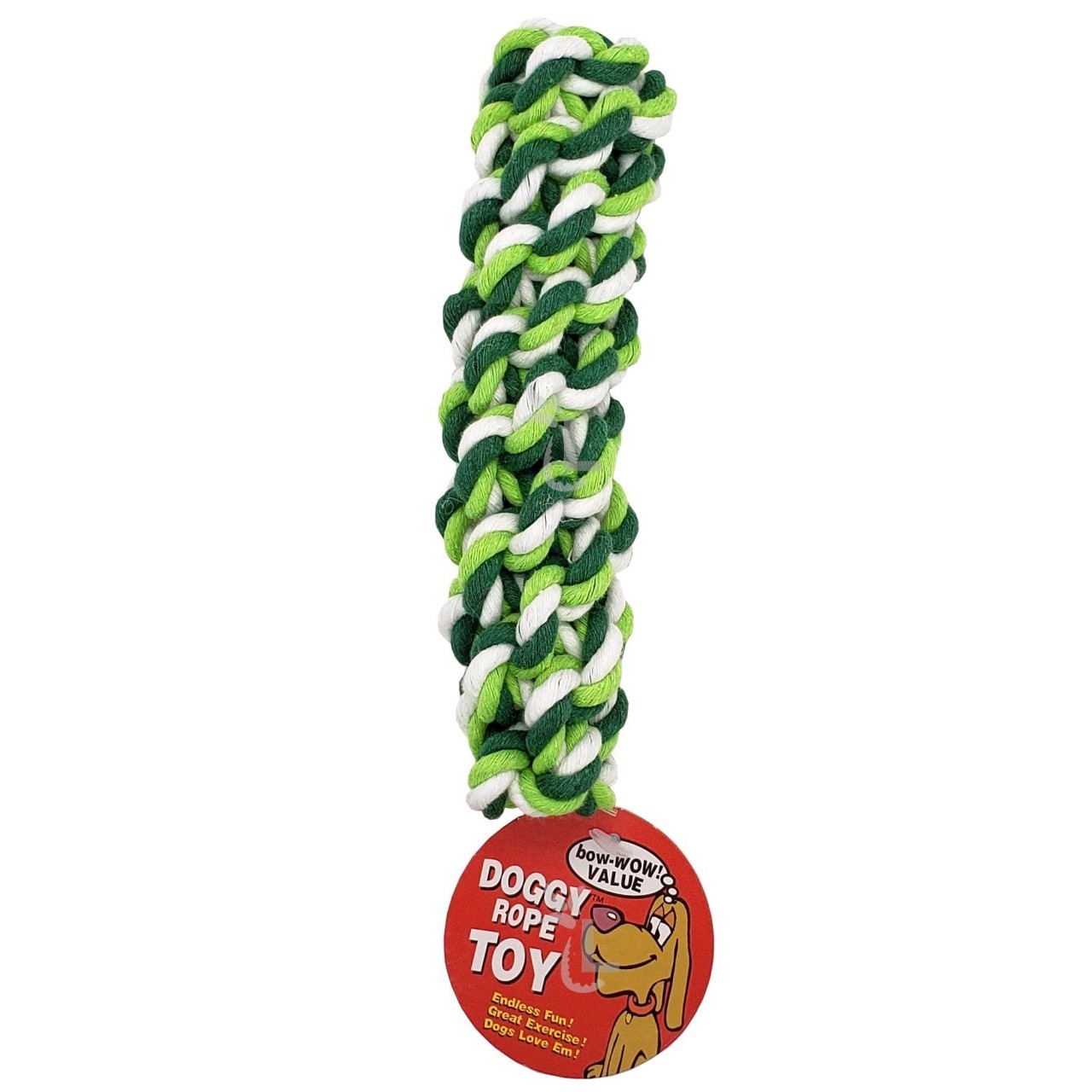 BOW-WOW VALUE DOG ROPE TWIST 1ct