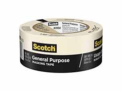 1 in. x 60 yd. Blue Scotch Painters Tape #2090