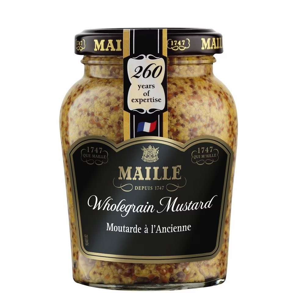 MAILLE MUSTARD WHOLEGRAIN 210g