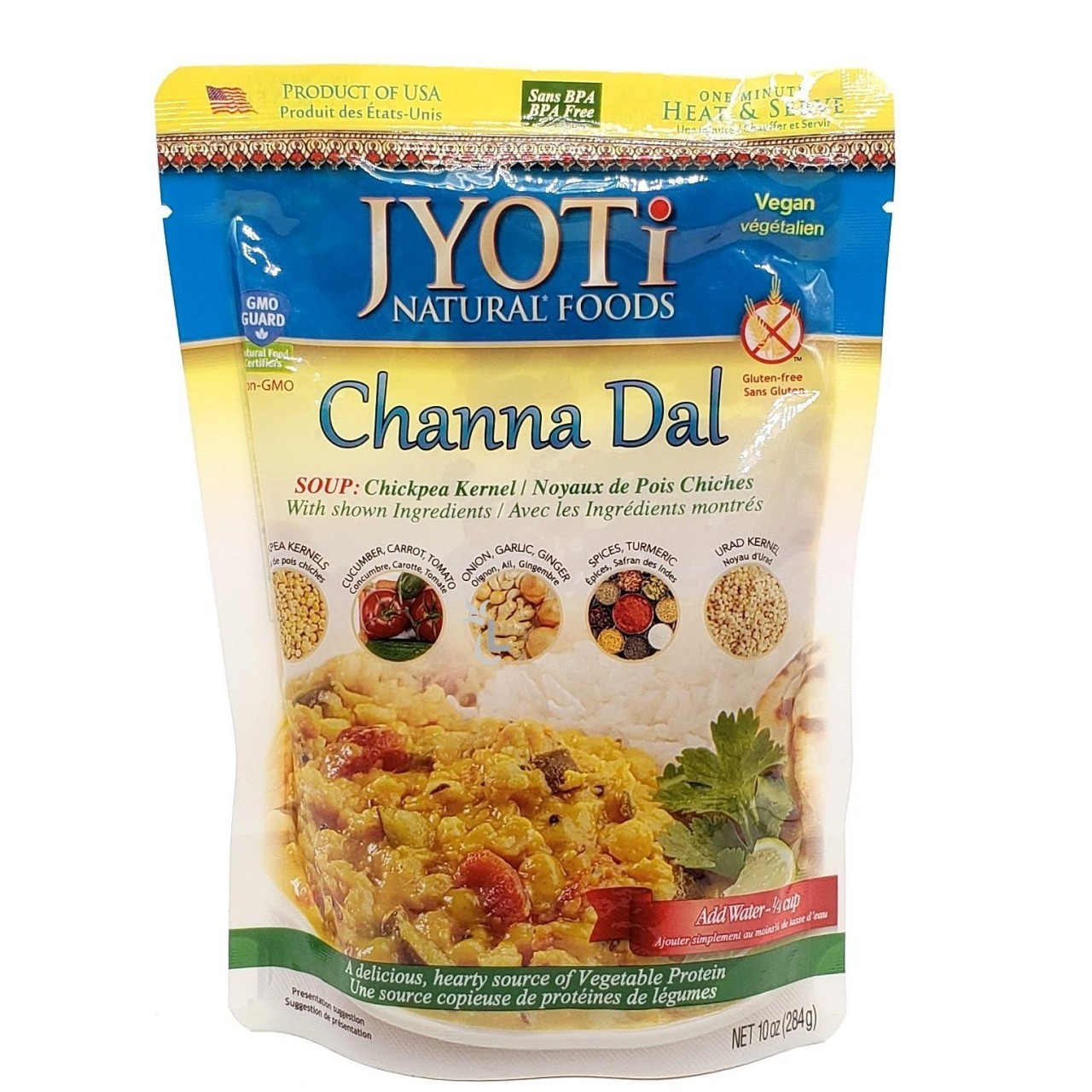 JYOTI CHANNA DAL W/ZUCC/DINN 10oz