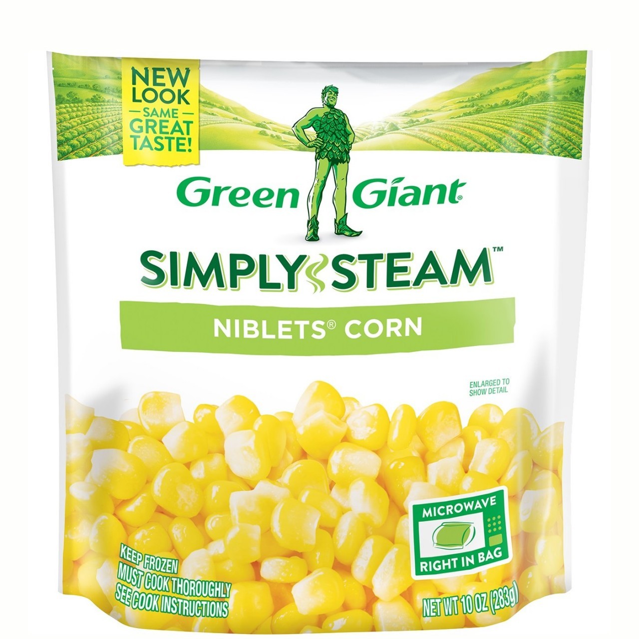 GREEN GIANT SIMPLY STEAM NIBLETS SWEET CORN 10 oz(283g)