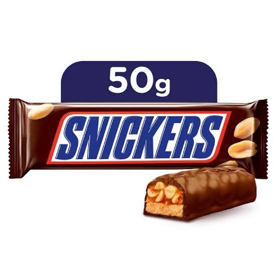 SNICKERS CHOCOLATE BARS 50G
