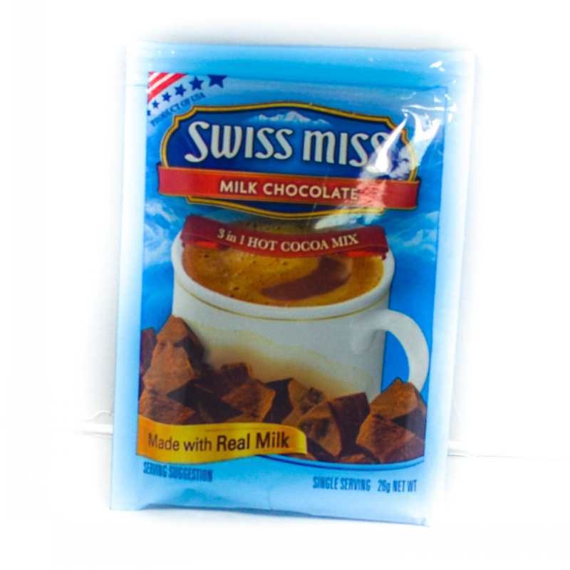 SWISS MISS MILK CHOCOLATE 28g