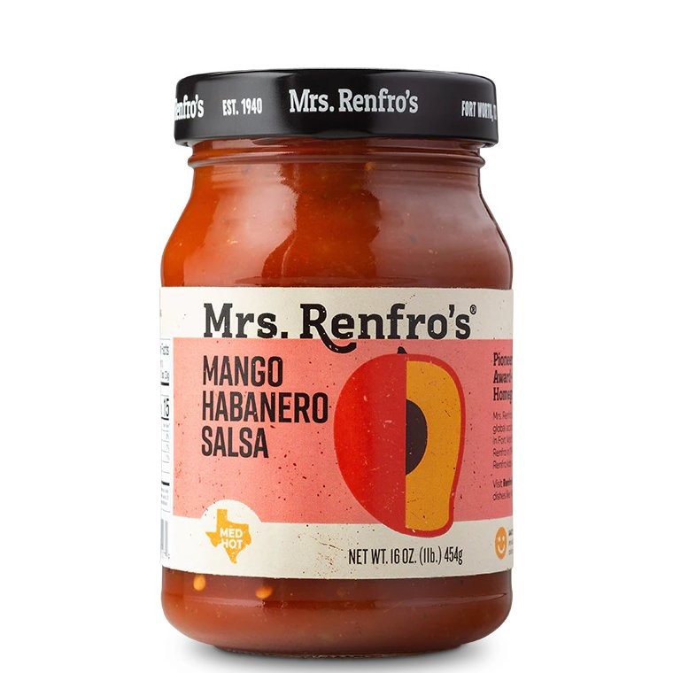 MRS RENFROS SALSA MANGO HABANERO 16oz