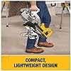 DEWALT 20V MAX 7-1/4-Inch Miter Saw, Tool Only, Cordless (DCS361B)