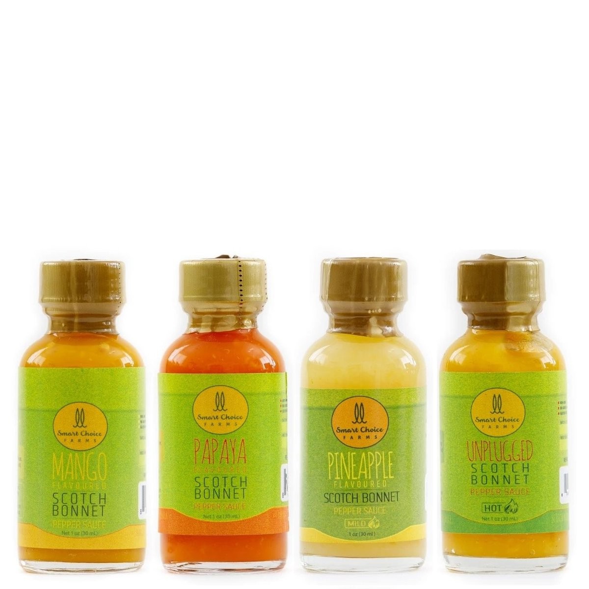 SMART CHOICE PEPPER SAUCE VARIETY 4x1oz