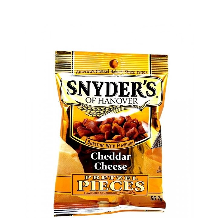 SNYDERS PRETZELS CHEDDAR CHEESE 56.7g