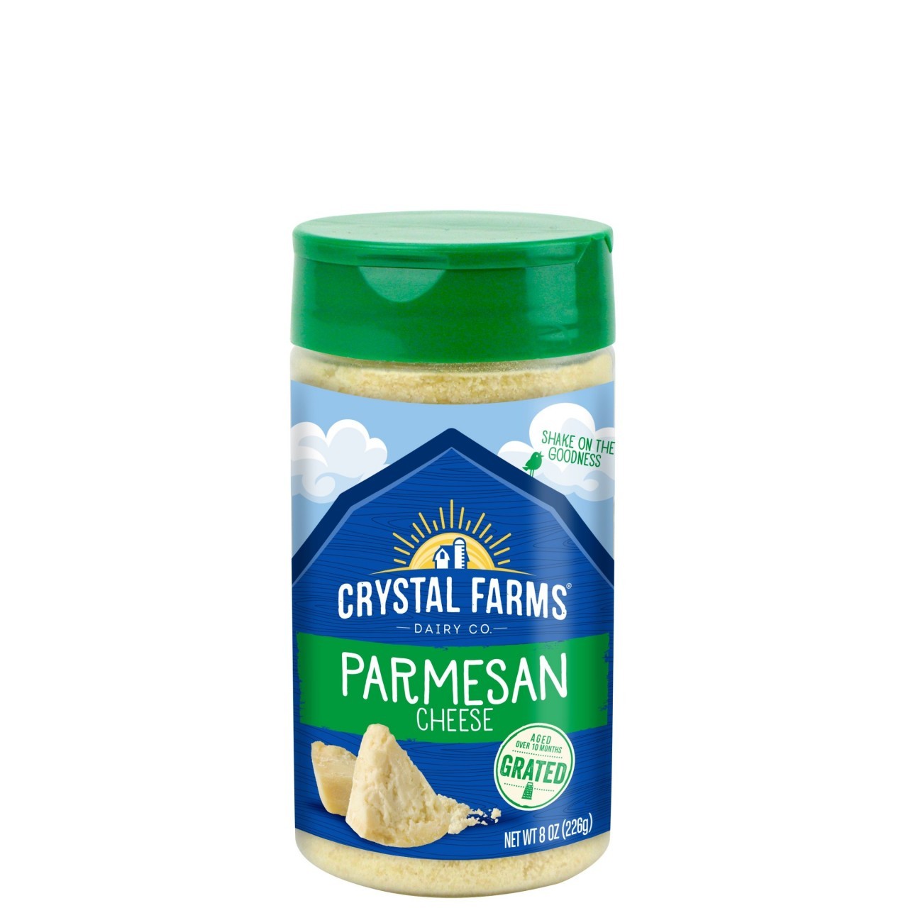 CRYSTAL FARMS PARMESAN SHAKER 3oz