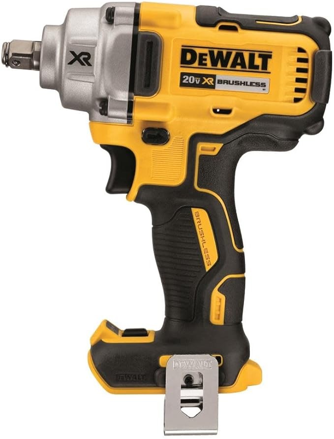 DEWALT 20V MAX* XR Cordless Impact Wrench with Hog Ring Anvil, 1/2-Inch, Tool Only (DCF894HB)