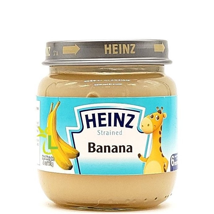 HEINZ STRAINED BANANA 113g