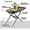 DEWALT Wet Tile Saw with Stand, 10-Inch, Corded (D24000S)