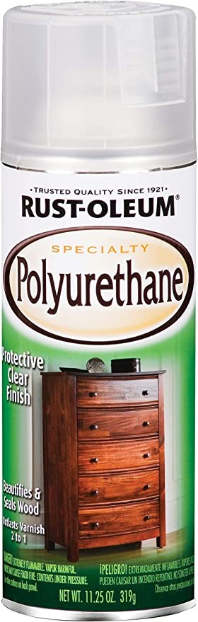 11.25oz Polyurethane Semi-Gloss Spray Paint