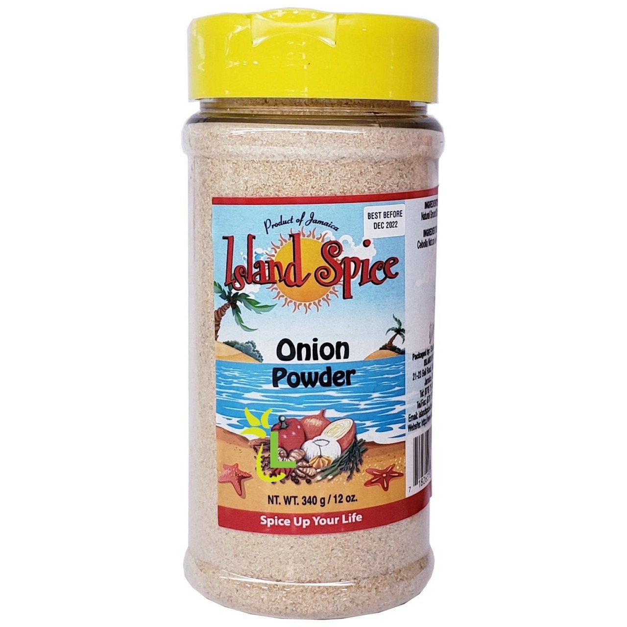 ISLAND SPICE ONION POWDER 12oz