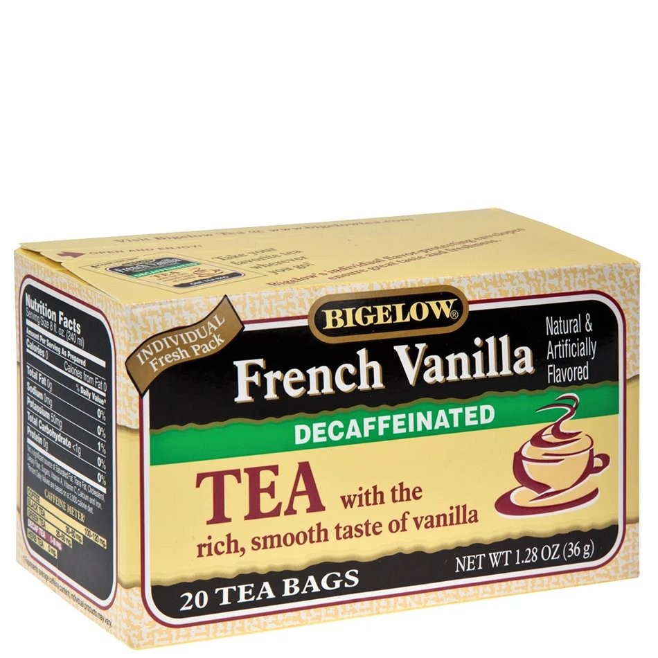 BIGELOW TEA FRENCH VANILLA DECAF 20s