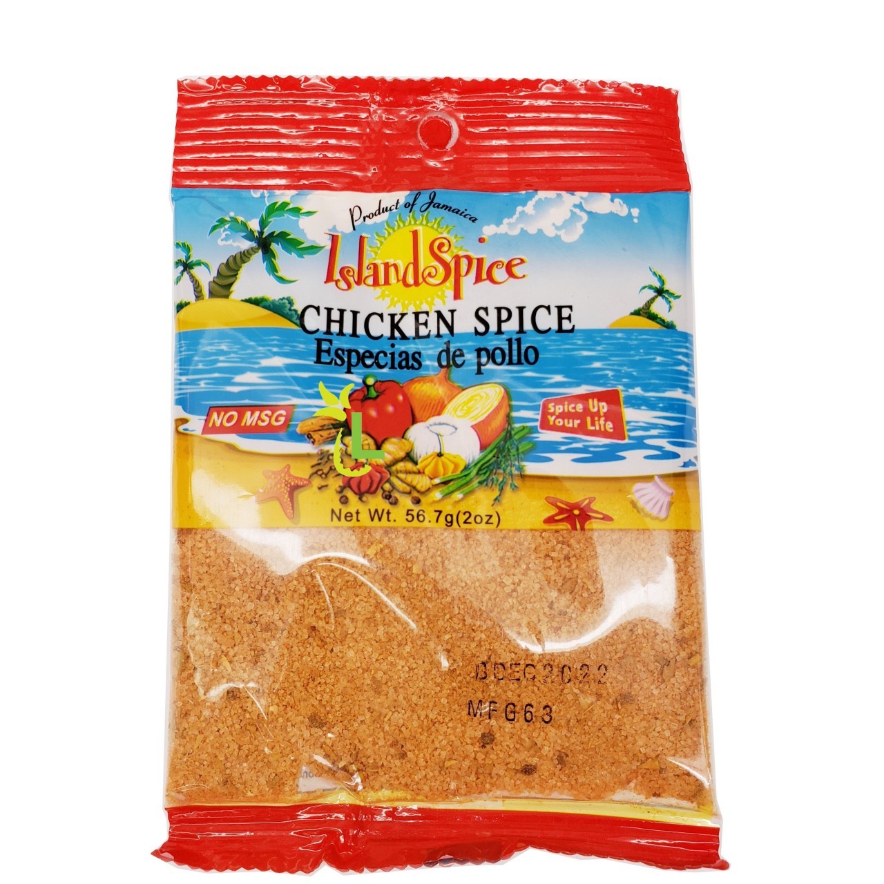 ISLAND SPICE CHICKEN SPICE 2oz