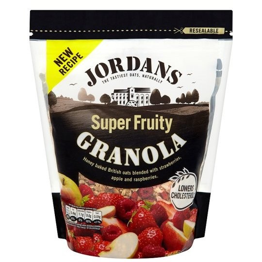 JORDANS SUPER FRUITY GRANOLA 550g