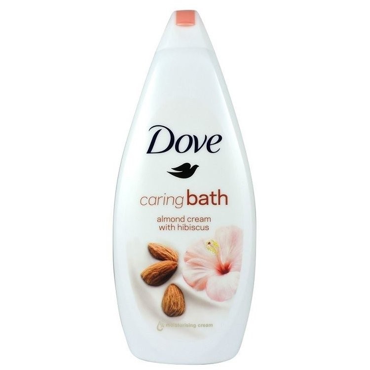 DOVE CARING BATH HIBISCUS & ALMOND MILK