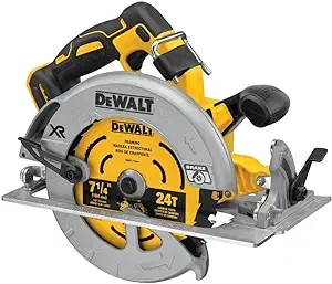 DEWALT 20V MAX* XR® BRUSHLESS 7-1/4" CIRCULAR SAW WITH POWER DETECT™ (Tool Only) (DCS574B)